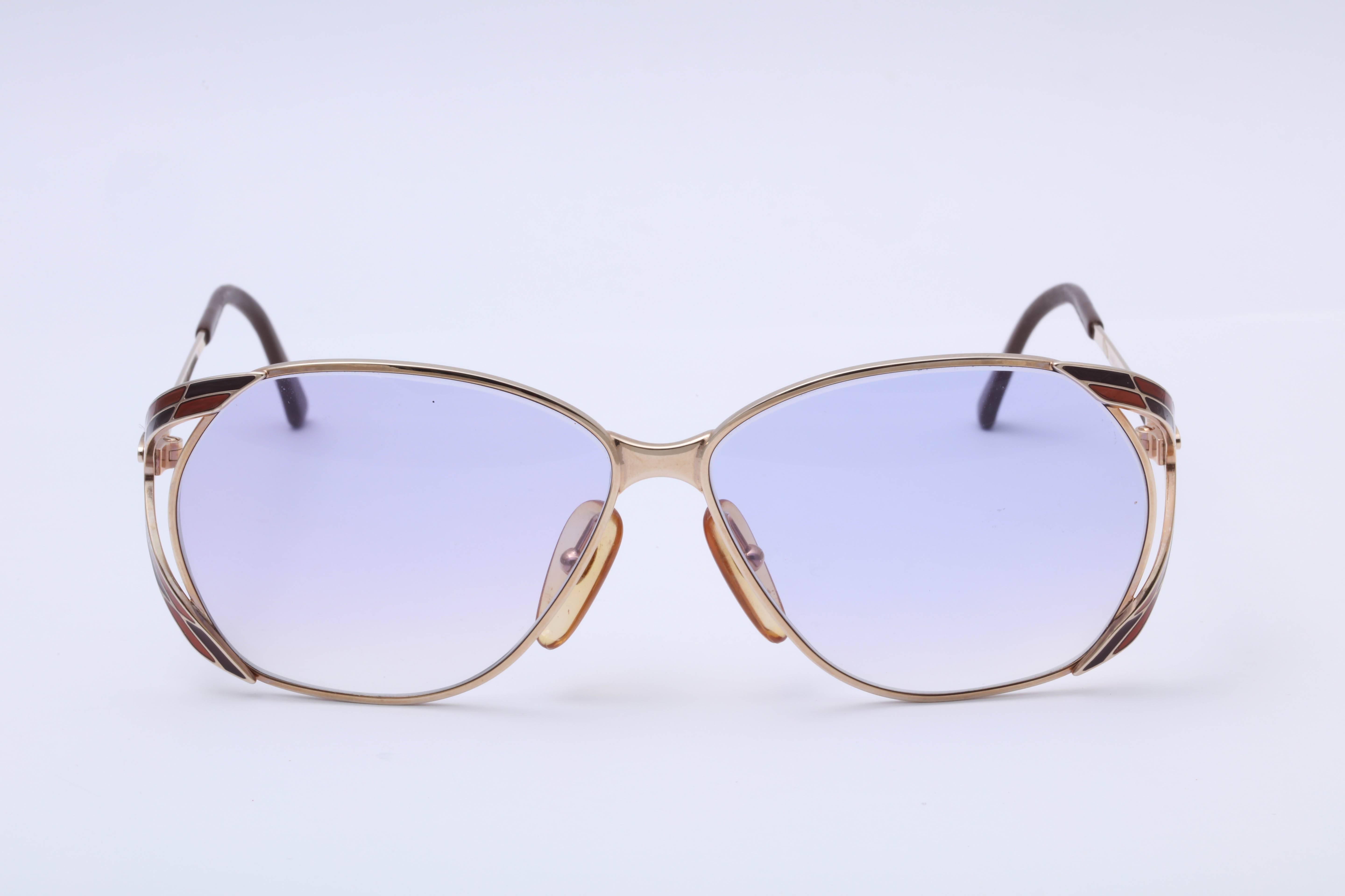 Vintage Christian Dior Sunglasses 2705 In Excellent Condition For Sale In Chicago, IL