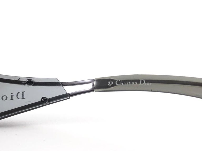 Vintage Christian Dior Trailer Park Wrap Galliano Era Sunglasses