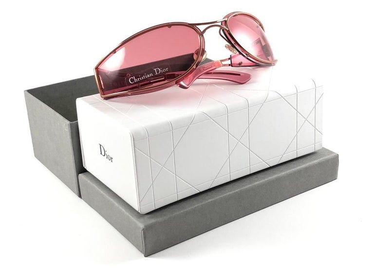 Vintage Christian Dior Trailer Park Wrap Galliano Era Sunglasses