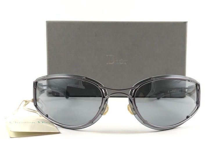 Vintage Christian Dior Trailer Park Wrap Galliano Era Sunglasses