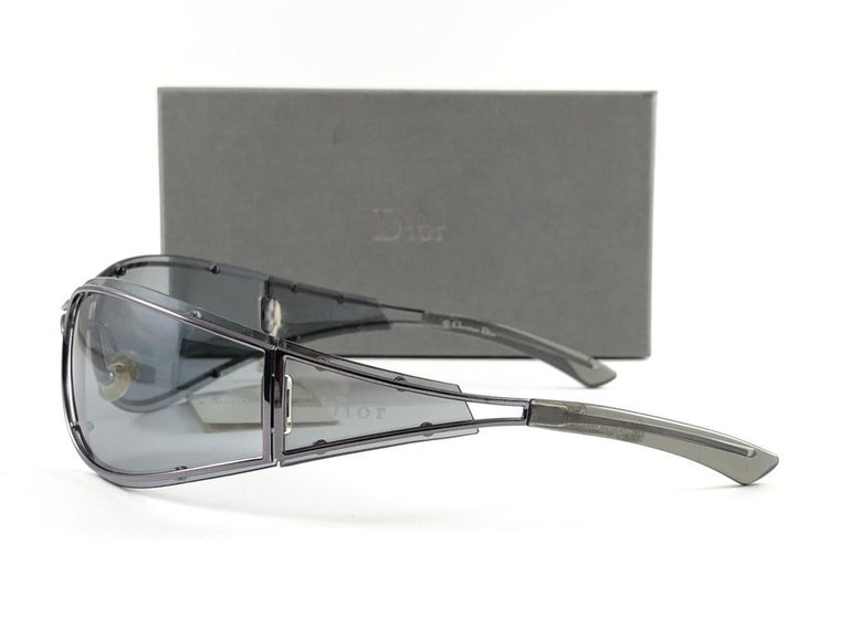 Vintage Christian Dior Trailer Park Wrap Galliano Era Sunglasses