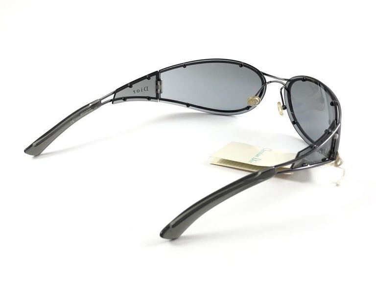 Vintage Christian Dior Trailer Park Wrap Galliano Era Sunglasses