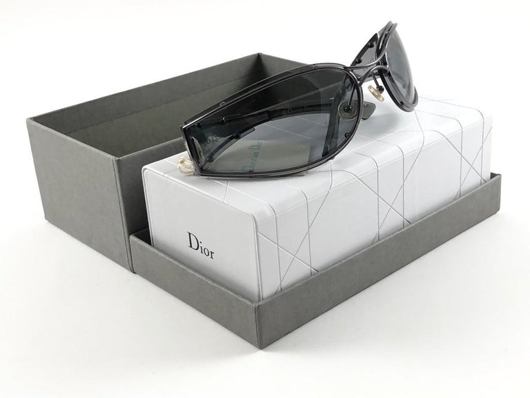 Vintage Christian Dior Trailer Park Wrap Galliano Era Sunglasses