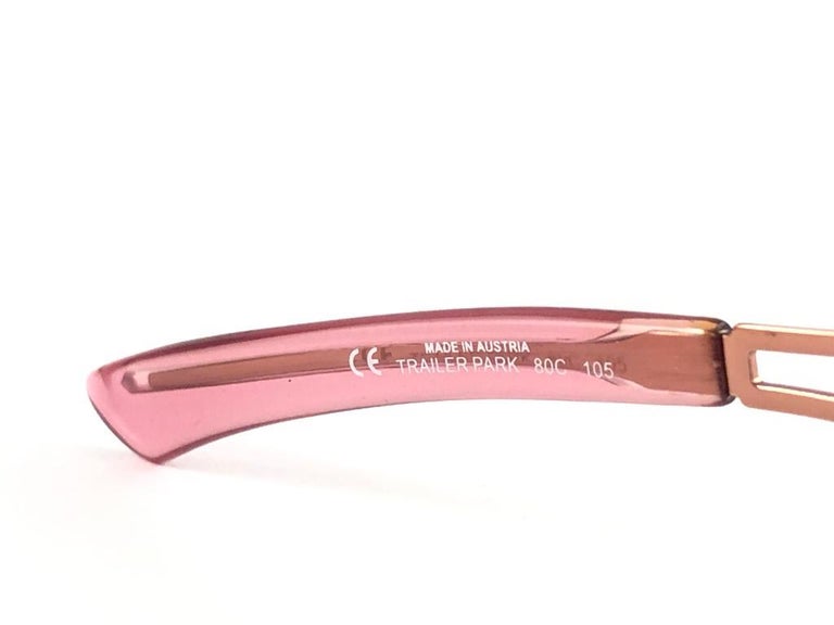 Vintage Christian Dior Trailer Park Wrap Galliano Era Sunglasses