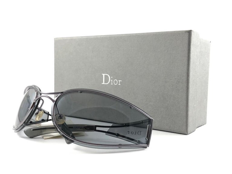 Vintage Christian Dior Trailer Park Wrap Galliano Era Sunglasses