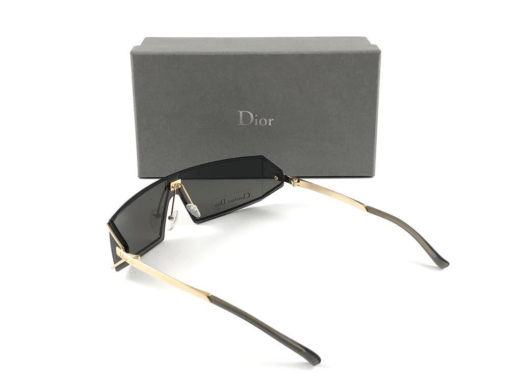 Vintage Christian Dior Troika Wrap Sunglasses Fall 2000 Y2K For Sale 2