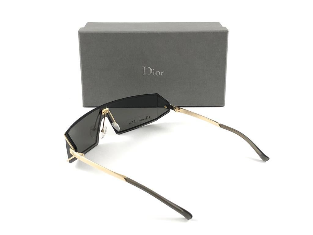 Lunettes de soleil vintage Christian Dior Troika Wrap Automne 2000 Y2K en vente 5