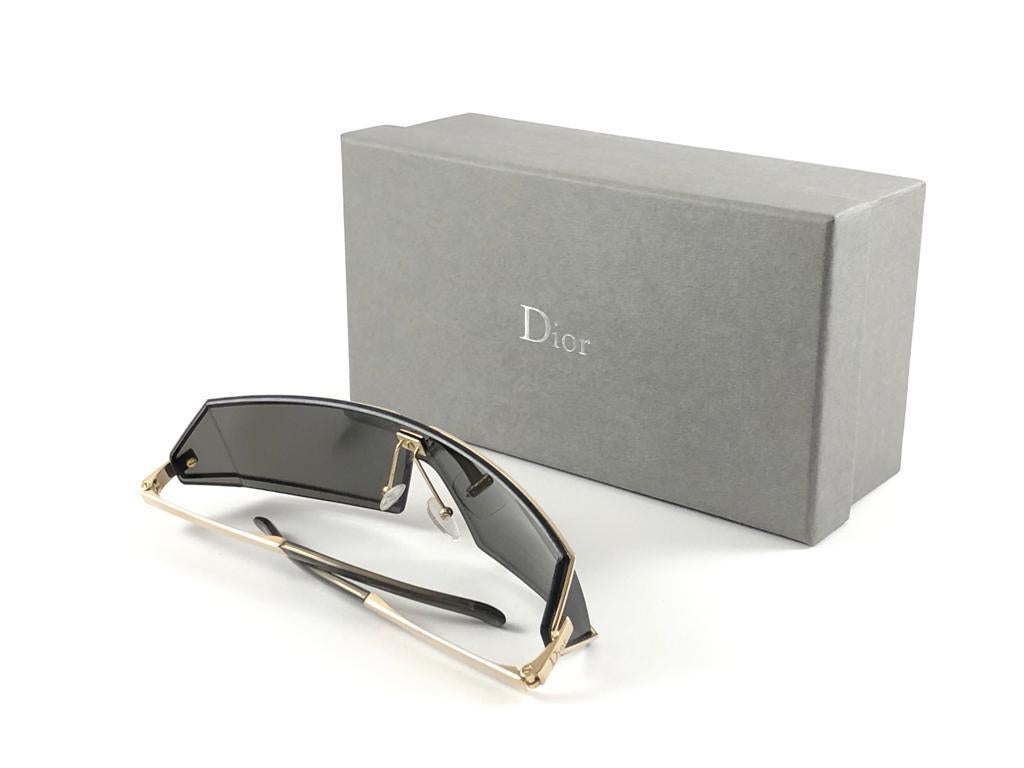 Vintage Christian Dior Troika Wrap Sunglasses Fall 2000 Y2K For Sale 4