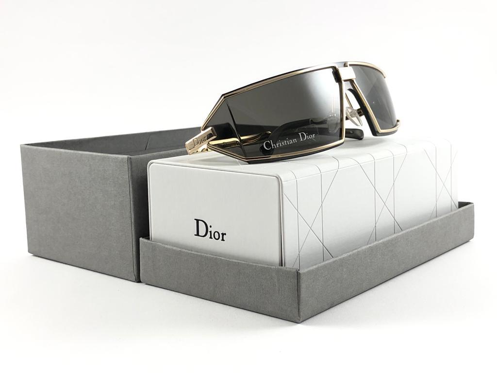 Lunettes de soleil vintage Christian Dior Troika Wrap Automne 2000 Y2K en vente 8