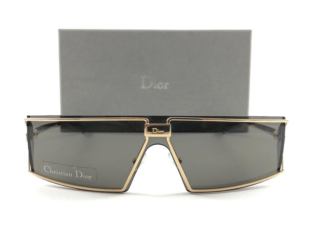 Vintage Christian Dior Troika Wrap Sunglasses Fall 2000 Y2K For Sale 6