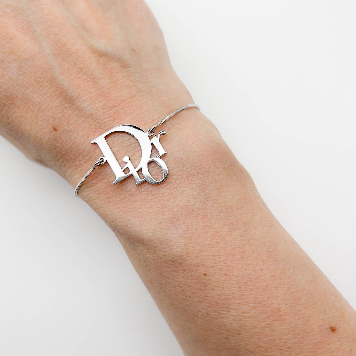 A Vintage Dior Trotter Bracelet. A perfect accessory that embodies the noughties and the House of Dior's place in the era of logomania.
With archive pieces from her own Dior collection displayed in London's highly acclaimed Dior Designer of Dreams
