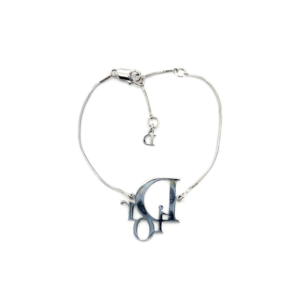 Women's or Men's Vintage Christian Dior Trotter Bracelet 2000s For Sale