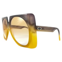Vintage Christian Dior Ultra Rare D03 Oversized Optyl Sunglasses
