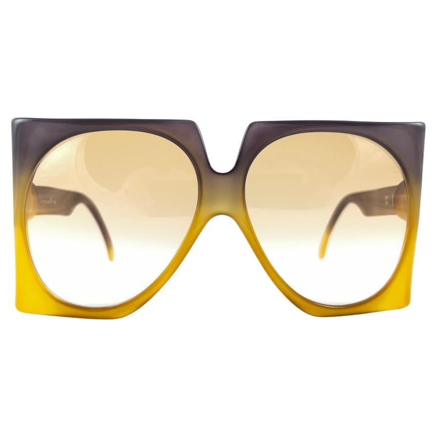 Vintage Christian Dior Ultra Rare D03 Oversized Optyl Sunglasses