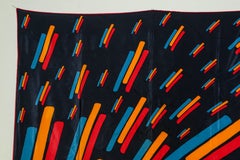 Vintage CHRISTIAN FISCHBACHER for RAIFFEISEN Silk Scarf Hem Rolled 34 " x 34"