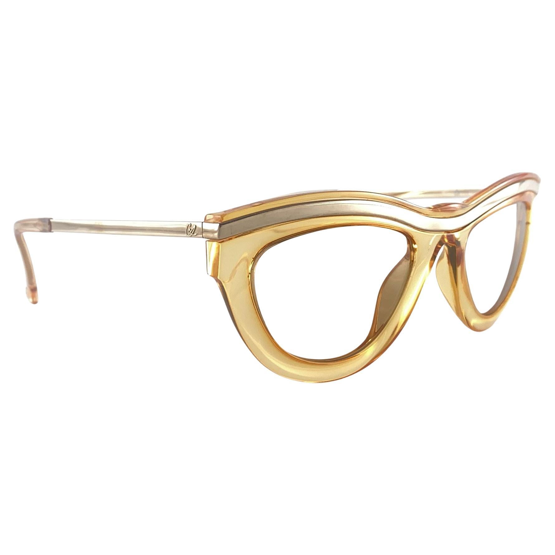 Vintage Christian Lacroix 7320 Cat `Eye Sunglasses 80's Austria For Sale