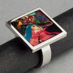 Vintage CHRISTIAN LACROIX Abstract Statement Ring