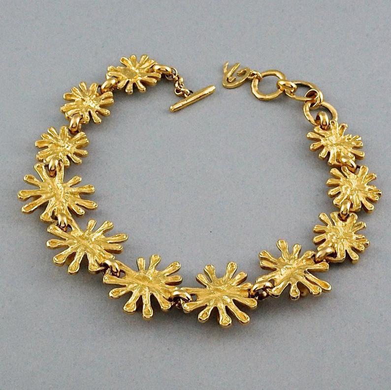 Vintage CHRISTIAN LACROIX Anemone Sputnik Necklace 1