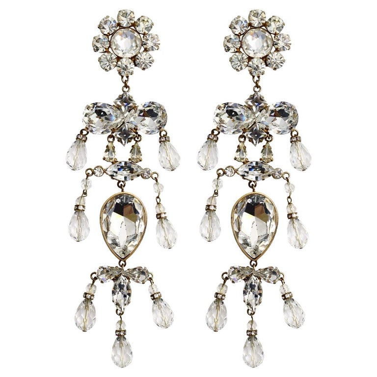 CHRISTIAN LACROIX Gilt Earrings 1990s main image 1