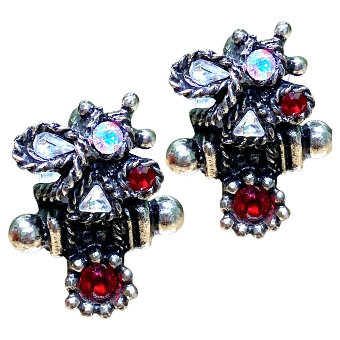 Vintage Christian Lacroix earrings For Sale at 1stDibs