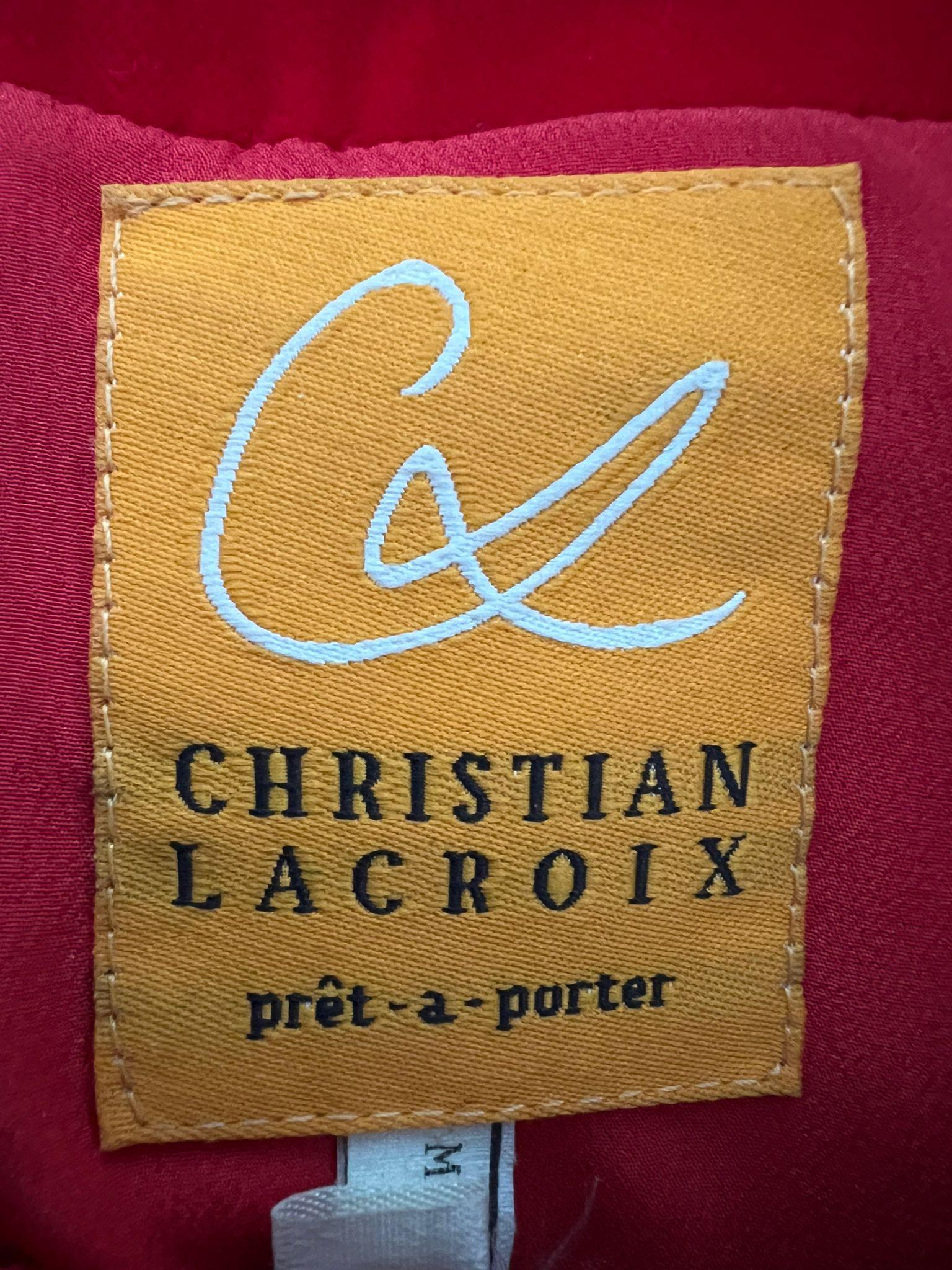 Christian Lacroix - Ensemble jupe couture embellie vintage, années 1988  en vente 2