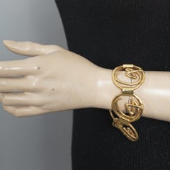 Vintage CHRISTIAN LACROIX Iconic Logo Link Bracelet