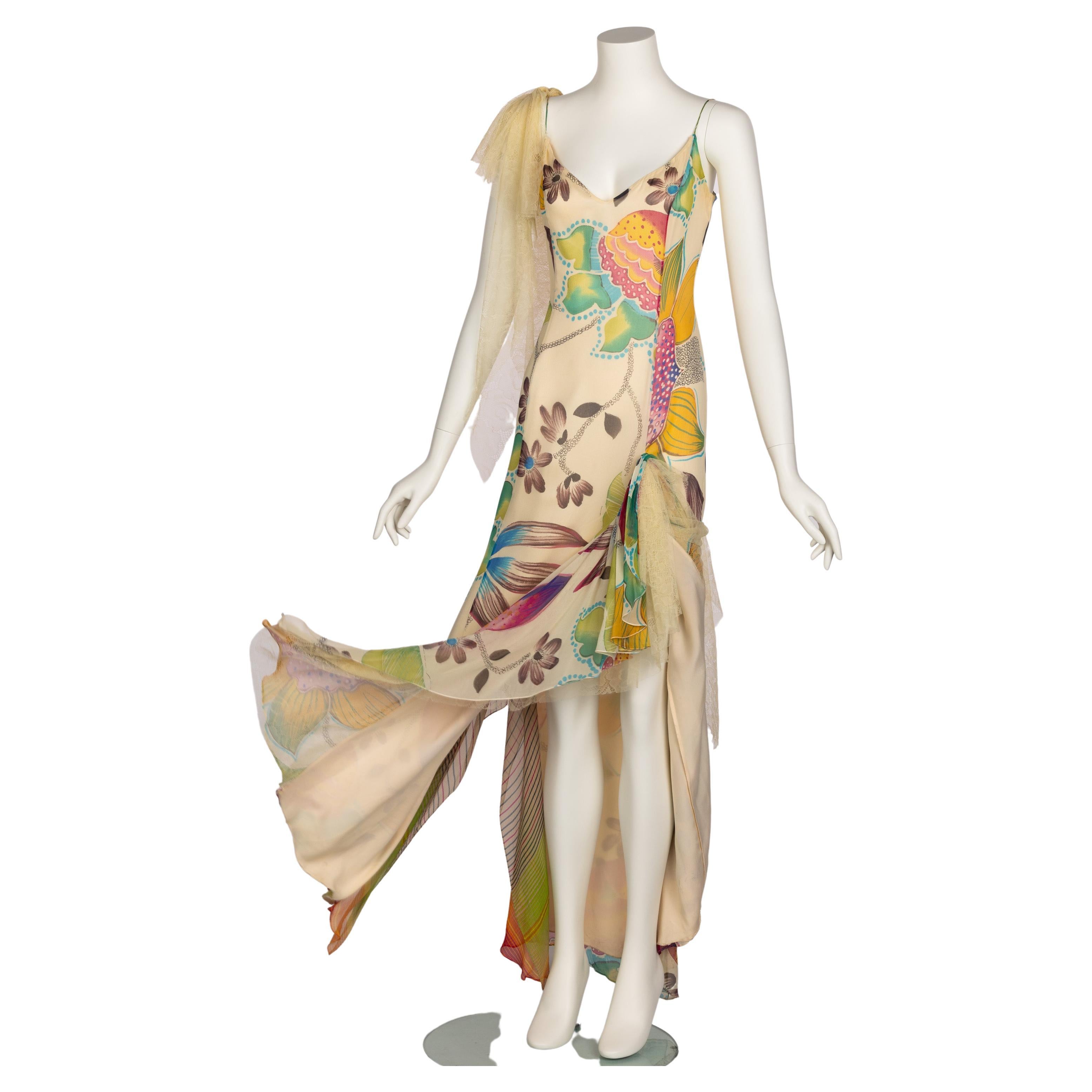 christian lacroix floral dress