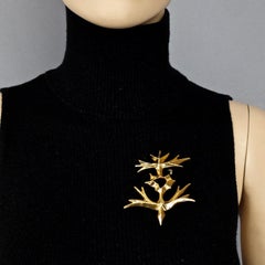 Vintage CHRISTIAN LACROIX Modernist Anchor Brooch