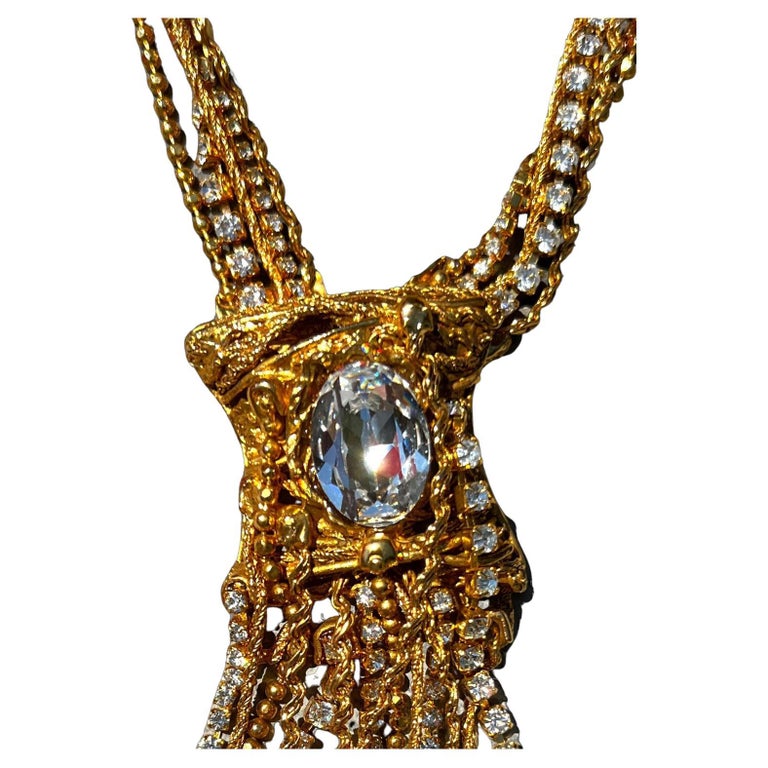 Vintage Christian Lacroix necklace For Sale at 1stDibs