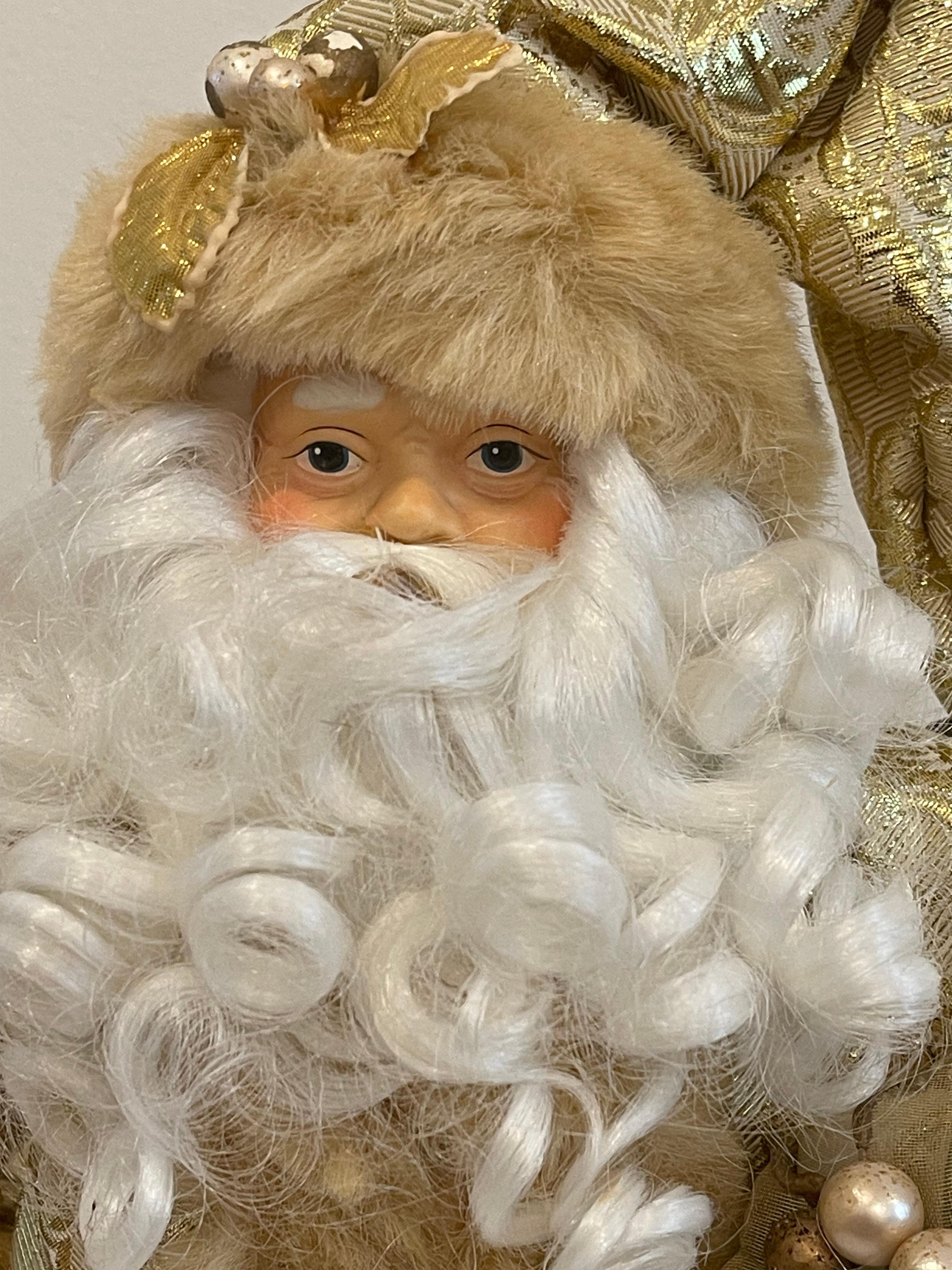 Fine XX secolo Danta Claus e Yree Top Angel d'epoca in oro bianco in vendita