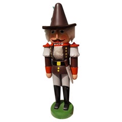 Vintage Christmas Nutcracker Wood Erzgebirge, Germany