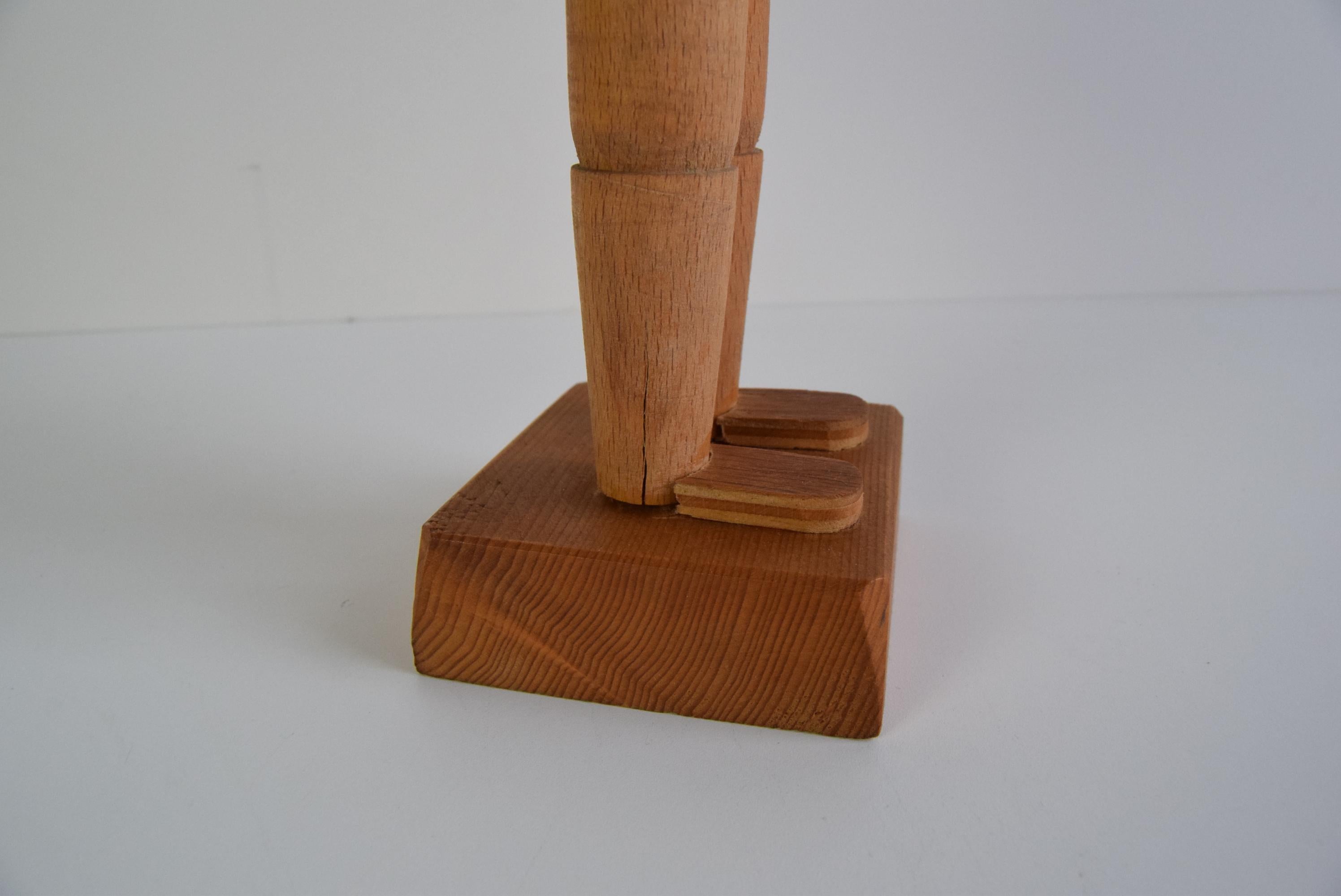 Figure de cracheuse de noix de Noël vintage, Erzgebirge Allemagne 1970 en vente 1