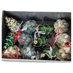 Vintage Christmas Ornaments European Christmas Treees
