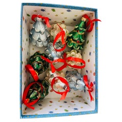 Vintage Christmas Ornaments Set European