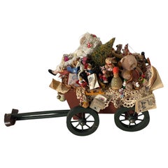 Spectacular Vintage Christmas Toy Wagon