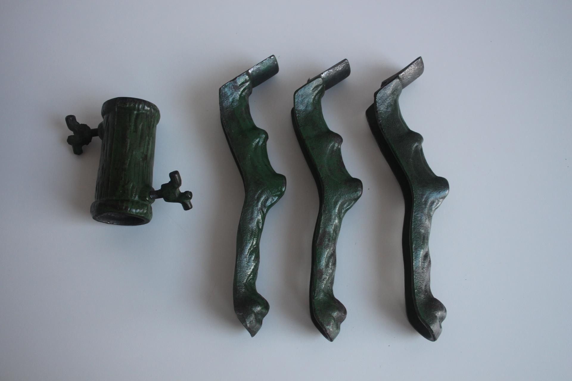 Vintage Christmas Tree Stand, Czechoslovakia, 1960's. For Sale 7