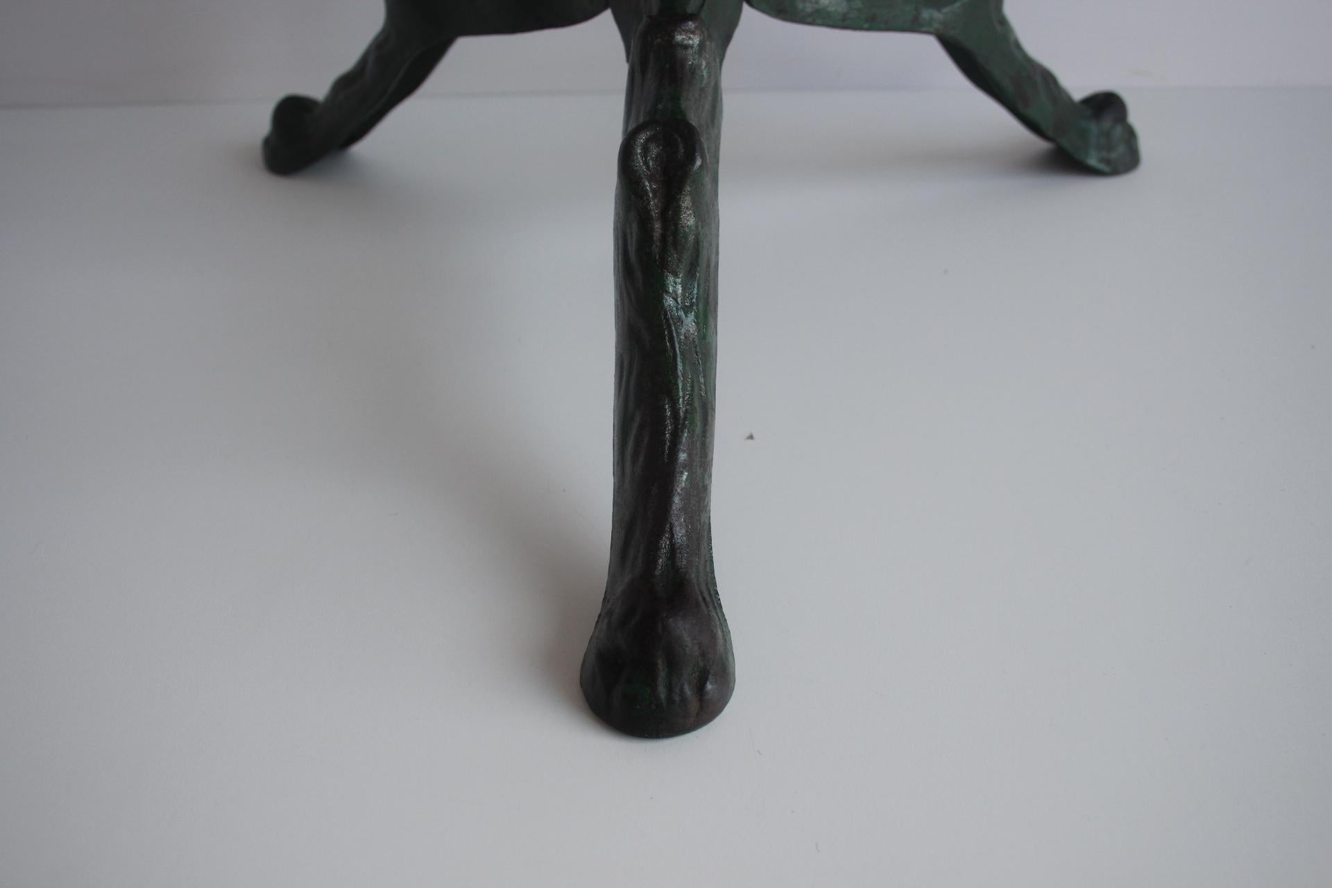 Metal Vintage Christmas Tree Stand, Czechoslovakia, 1960's. For Sale