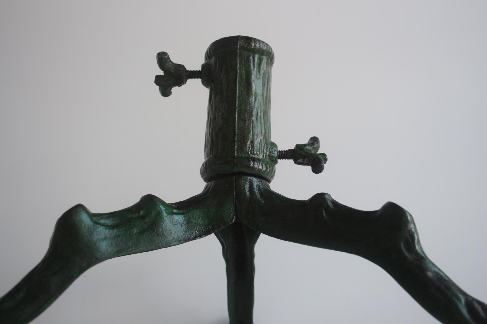 Vintage Christmas Tree Stand, Czechoslovakia, 1960's. For Sale 2