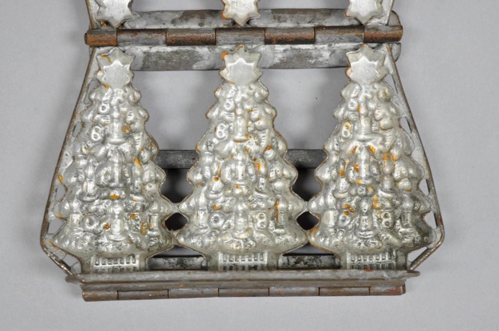 Arbres de Noël Vintage Moule à Chocolat pour Bonbons 4