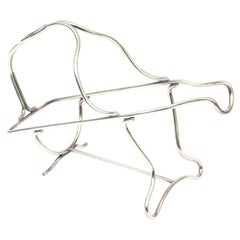 Vintage Christofle Silver-Plate Wine Or Champagne Holder Or Carrier, 1960's