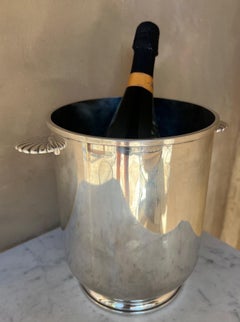 Versilberter Champagner-/Weineimer von Christofle, um 1950