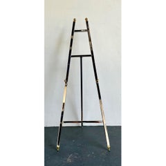 Vintage Chrome and Brass Easel