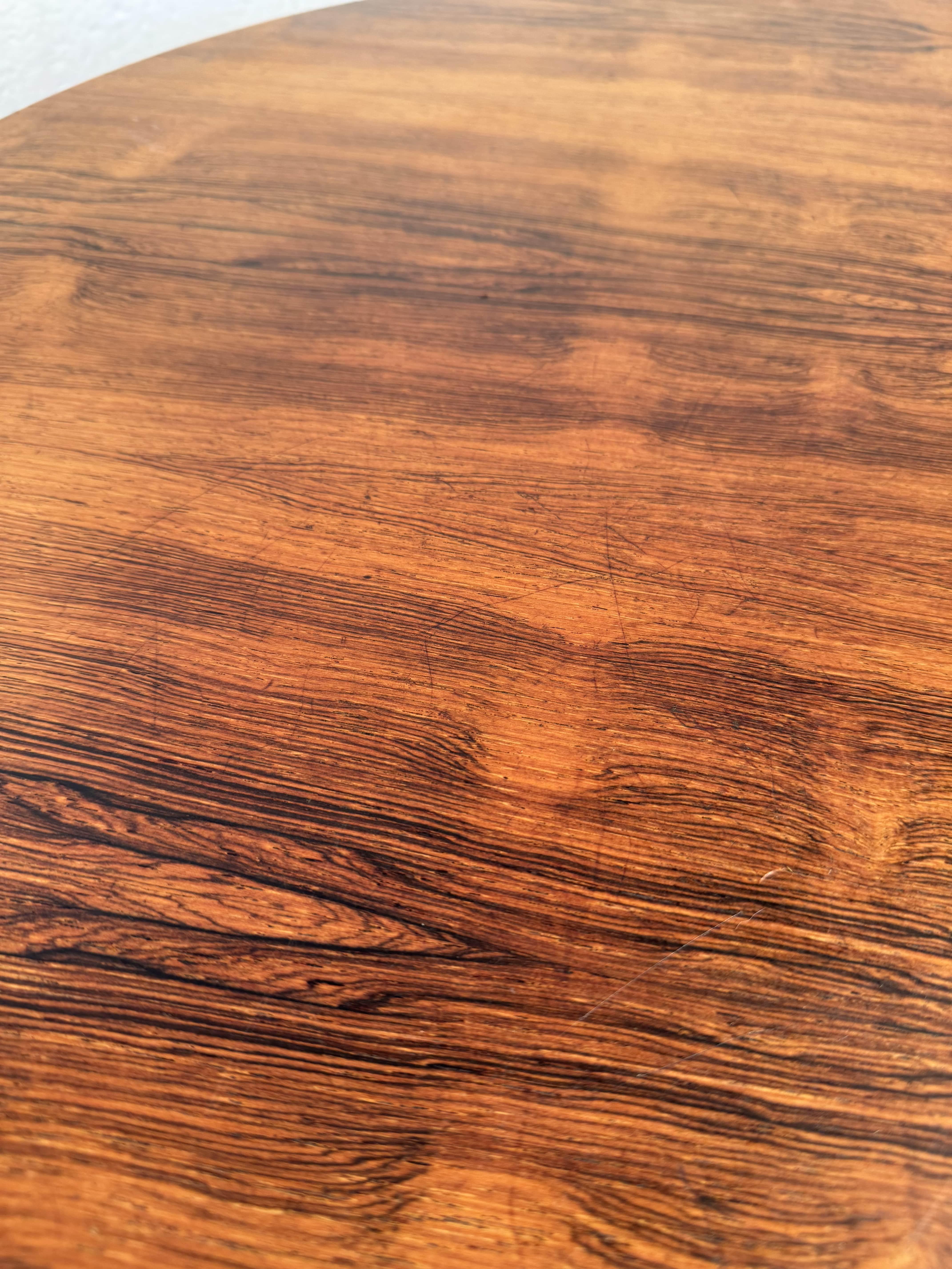 Vintage Chrom und Wood Beistelltisch im Angebot 7
