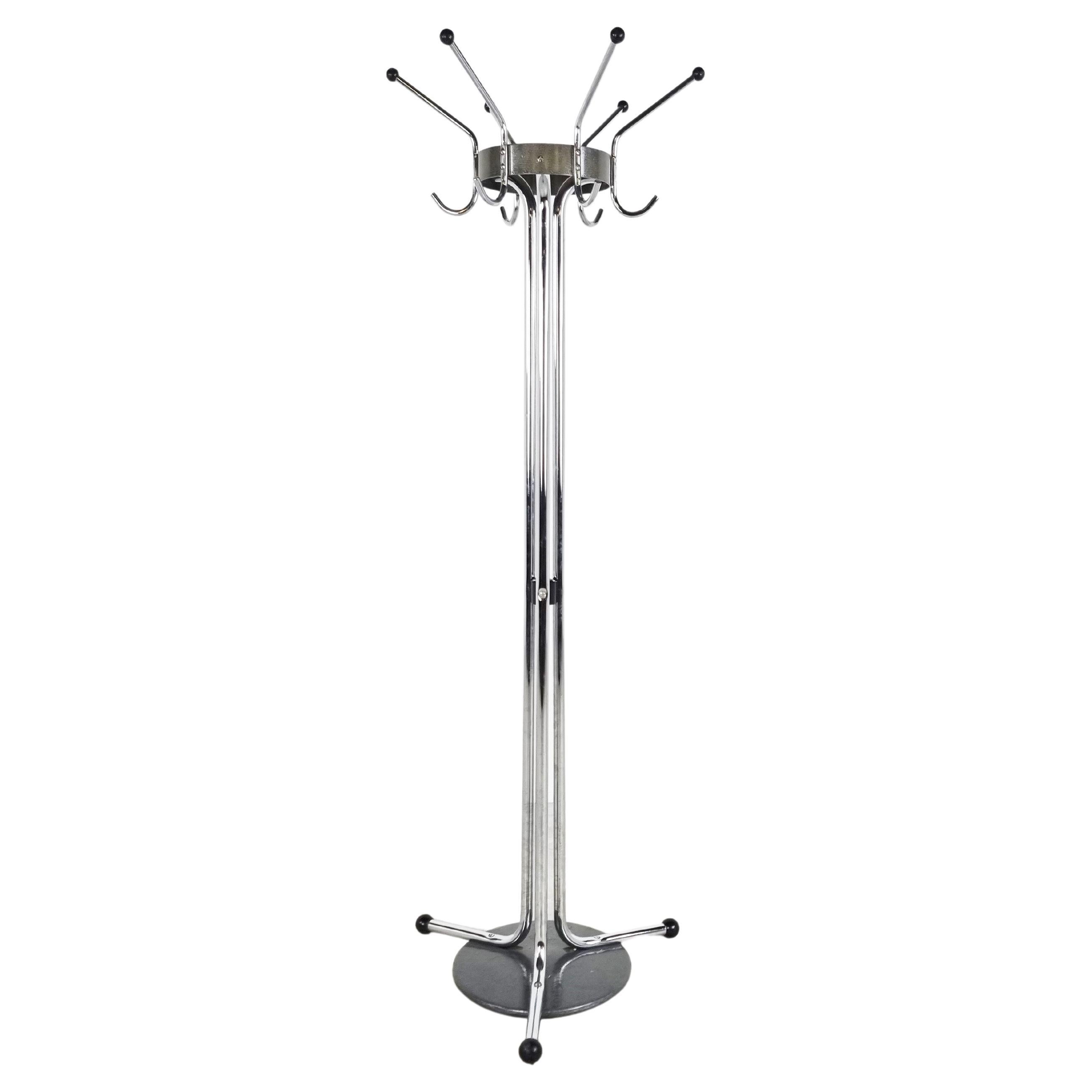 Vintage Chrome Coat Stands by Willy Van Der Meeren for Tubax, 1970s For  Sale at 1stDibs
