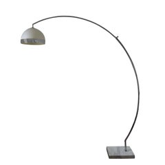 Vintage Chrome Extending Arc Lamp, 1970s