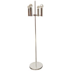 Vintage Chrome Floor Lamp, 1970s