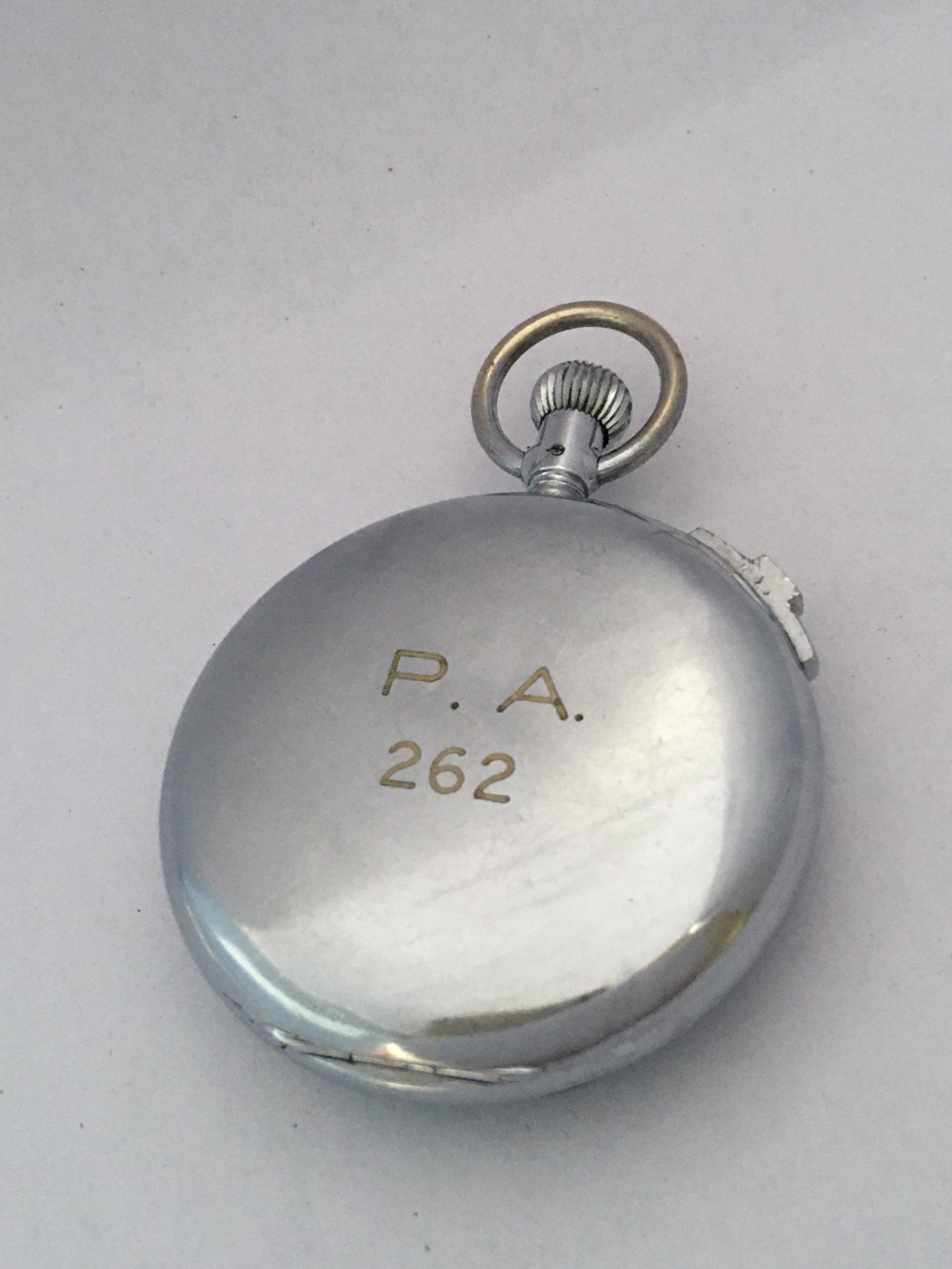 Vintage Chrome Garrard Schweizer mechanische Stoppuhr 4