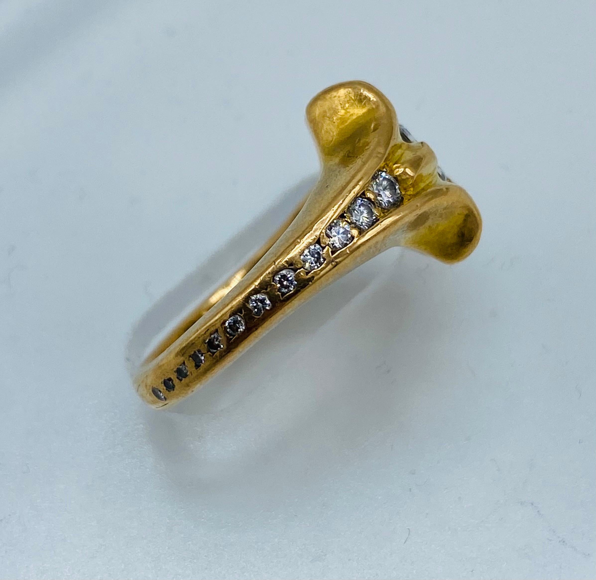 chrome hearts ring gold