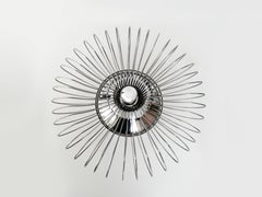 Vintage Chrome Lamp by Carpyen, Spain, circa 1970s