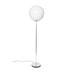 Vintage Chrome Lollipop Floor Lamp